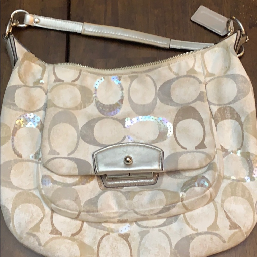 Coach hand bag